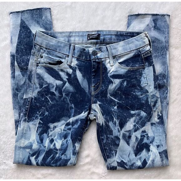 Mother Jeans Looker Ankle Fray in Dog Gone It Wash, Size 25 - Picture 8 of 16